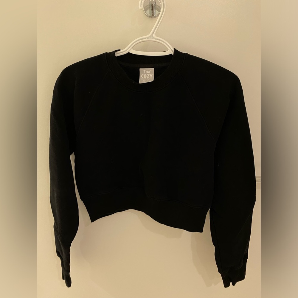 TNA black sweatshirt